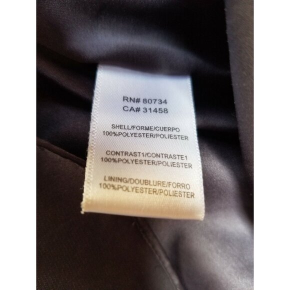 Vintage BCBGENERATION Womens V-neck Empire Waist Dress Size 0 Blue Lined - Picture 8 of 8